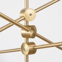 Loft Industry Modern - Brass Arrow Chandelier